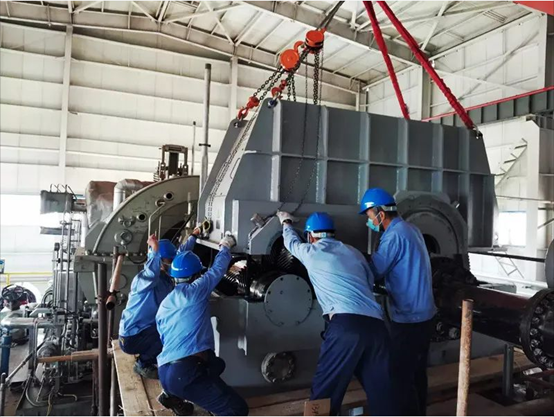 尊龙凯时为用户磨练的入口机组一次投产乐成