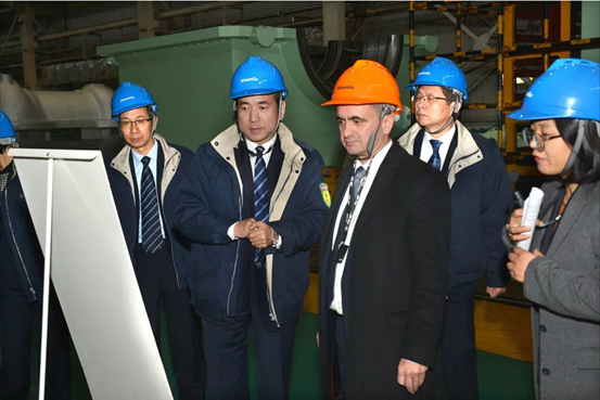 德国曼恩能源解决计划公司CEO Dr. Uwe Lauber一行来访尊龙凯时